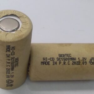 باطری شارژی جاروی نیکال کادیوم سرتیجSERTEC1.2VNI_CD   1500MAH