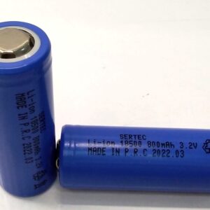 باطری لیتیوم یون شارژی سرتیجSERTEC18500   800MAH   3.2