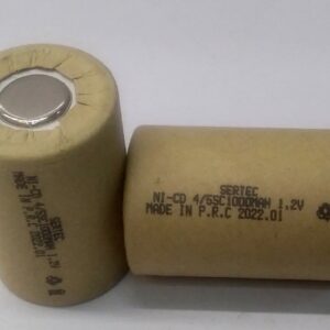 باطری شارژی SERTEC  NI_CD4/5SC1000MAH1.2