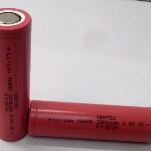 باطری شارژی لیتیوم یون سرتیج SERTEC 18650     3200MAH    3.6V    3C