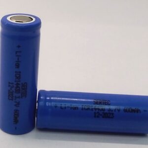 باطری لیتیوم یون SERTEC 14430   3.7    600mah