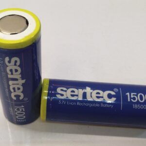 باطری لیتیوم یون شارژی سرتکSERTEC LITHIUM 18500  3.7V  1500MIH  3C